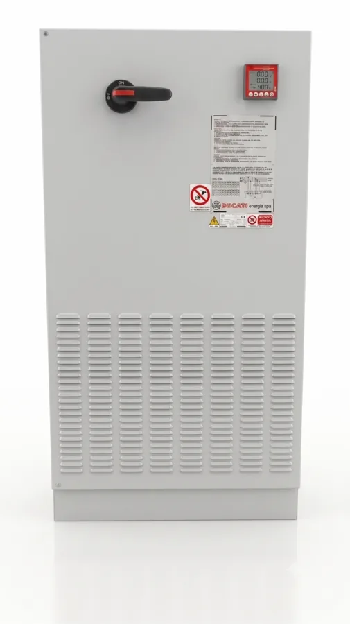 Batterie de condensateurs Ducati Energia pour compensation d'énergie réactive