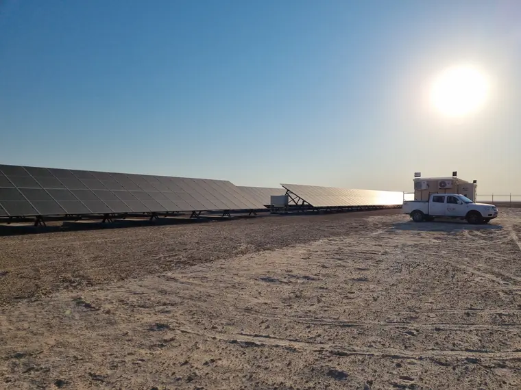 Centrale photovoltaïque Perenco — Chott El Franig, 993 kWc