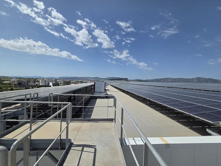 Centrale photovoltaïque Visteon 1 — Borj Cedria, 984 kWc
